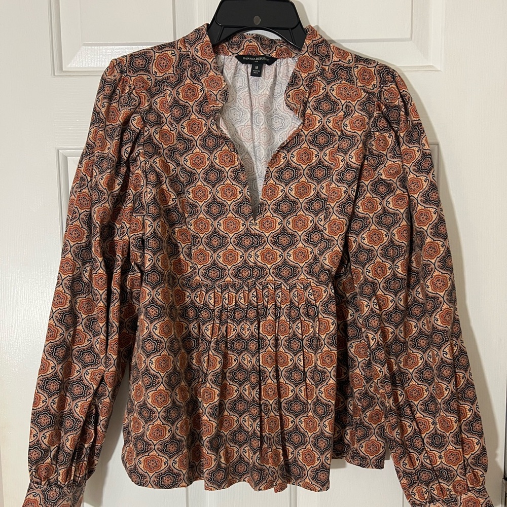 Banana Republic Corduroy Beachwood Top - M